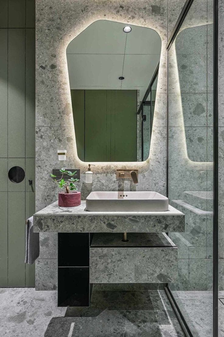 Miroir PENTAGONE 2